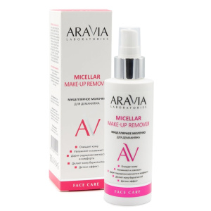 Купить ARAVIA Laboratories Очищающее мицеллярное молочко для демакияжа Micellar Make-up Remover, 150 мл