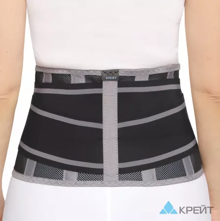 Купить Крейт Б-502 корсет для пояснично-крестцового отдела размер 6 черный