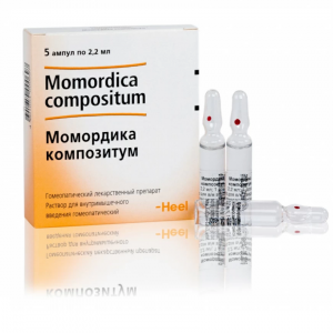 Купить: Момордика Композитум 2,2 мл 5 шт раствор для внутримышечного введения гомеопатический