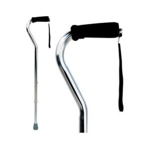 Купить: BL 10100S трость телескопическая с резиновой ручкой хромированная