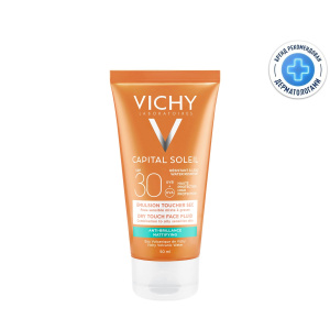 Купить: Vichy Capital Soleil DryTouch SPF 30+ 50 мл эмульсия для лица матирующая