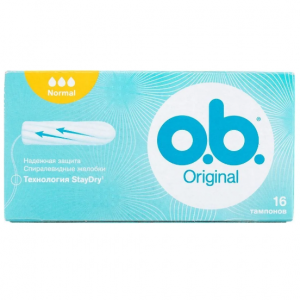 Купить: o.b. Original 16 шт тампоны нормал