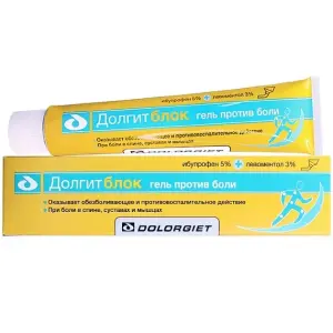 Купить Долгитблок 5 % + 3 % 100 г гель для наружного применения