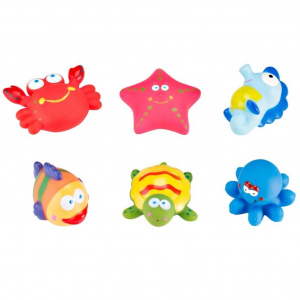 Купить ROXY KIDS набор игрушек д/ванны морские жители 6шт