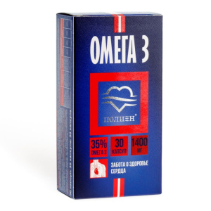 Купить: Омега-3 1400 мг 30 шт капсулы