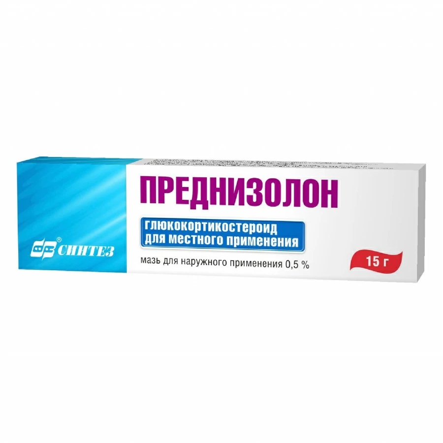 Преднизолон мазь для наружного применения 0,5% 15г ⭐ Купить по выгодной  цене | Артикул: 65570 | Производитель: Биннофарм - Ваша Аптека №1 | Москва  и Московская область