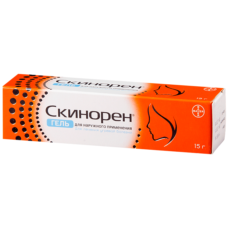 Купить Скинорен 15 % 15 г гель для наружного применения