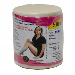 Купить Унга-ВР бинт 8 см × 3 м эластичный с застёжкой велкро Артикул С305