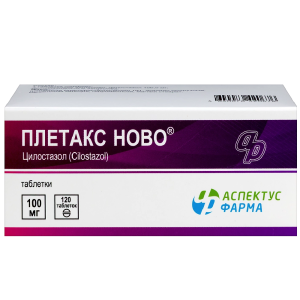 Купить: Плетакс Ново 100 мг 120 шт таблетки