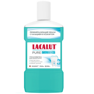 Купить: Lacalut Рure Calcium 475 мл ополаскиватель для полости рта