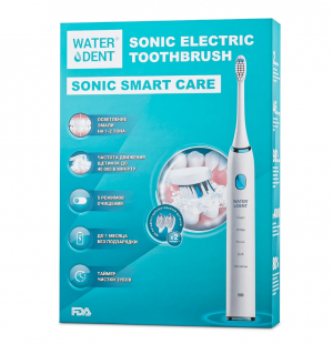 Купить: Waterdent Sonic Smart Care з/щетка электр звуковая