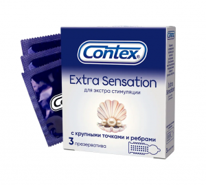 Купить Contex Extra Sensation презервативы 3 шт.