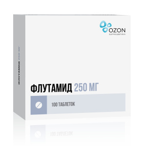 Купить: Флутамид 250 мг 100 шт таблетки
