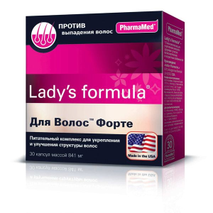 Купить: Lady's formula Для Волос Форте 30 шт капсулы