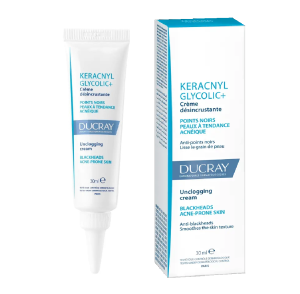 Купить: Ducray Keracnyl Glycolic+ 40 мл крем матирующий очищающий для кожи склонной к акне