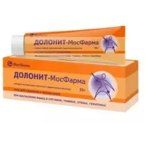 Купить Долонит-МосФарма 50 г гель для наружного применения