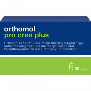 Купить: Orthomol Pro Cran plus капсулы курс 15 дней