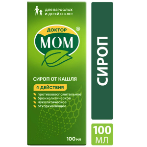 Купить: Доктор Мом 100 мл сироп