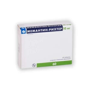 Купить Мемантин-Рихтер таб ппо 10мг №60