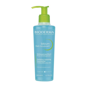 Купить: Bioderma Sebium 200 мл гель-мусс очищающий флакон с помпой