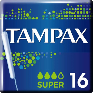 Купить: Tampax Super 16 шт тампоны