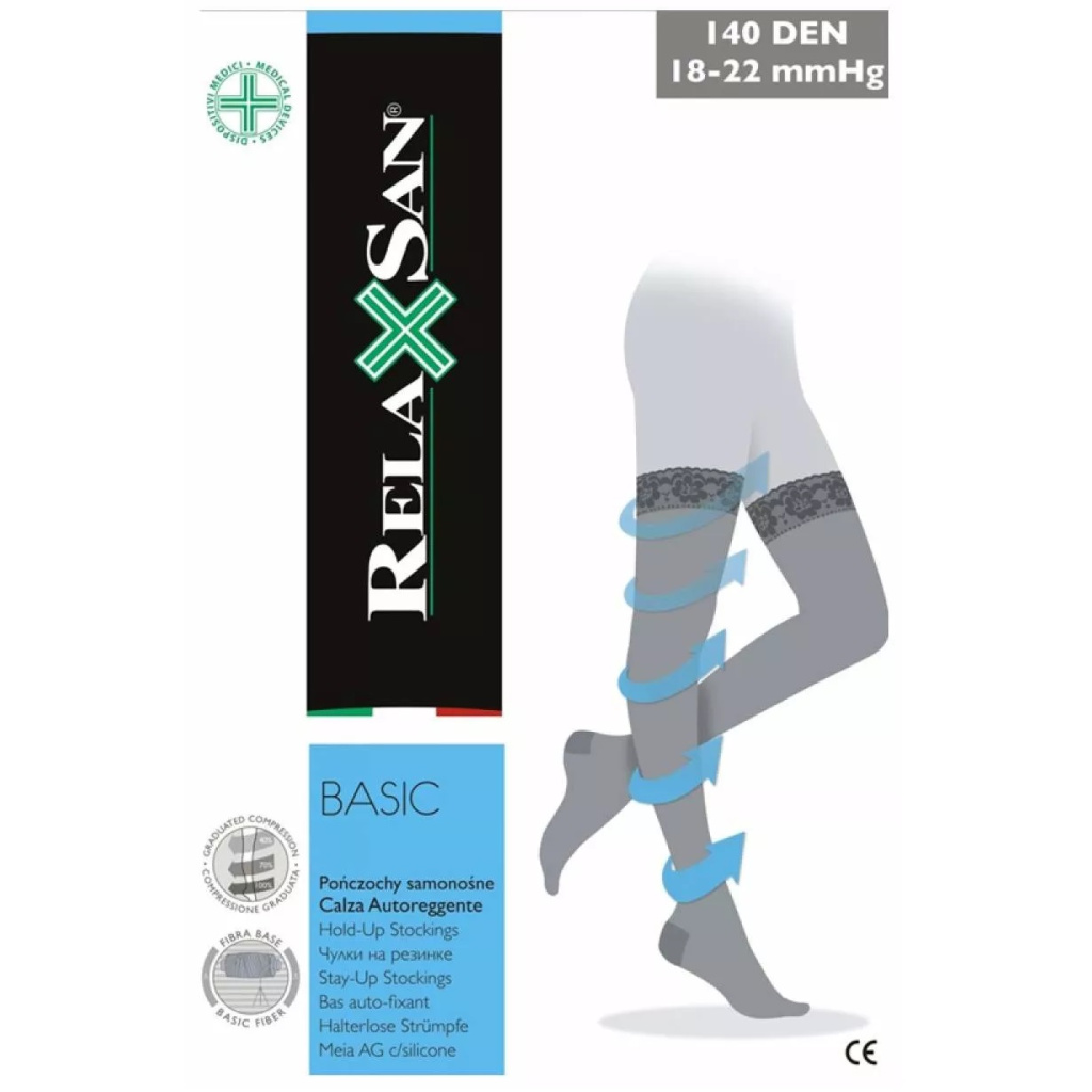 Купить Relaxsan Stay Up чулки размер 5 70 den телесные