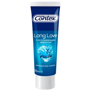 Купить Contex Long Love гель-смазка/лубрикант 30мл с охлажд эффектом