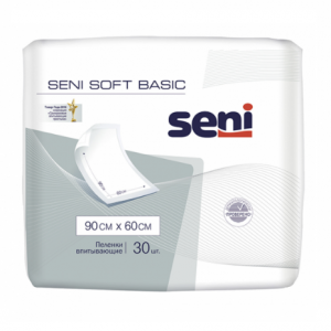 Купить: Seni Soft Basic пеленки 60смX90см №30 (2 капли)