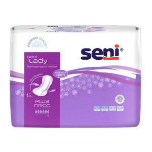 Купить: Seni Lady Plus 15 шт прокладки урологические 6 капель