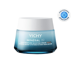 Купить: Vichy Mineral 89 50 мл крем для сухой кожи интенсивно увлажняющий 100 ч 