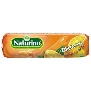 Купить Naturino пастилки №8 витамины и сок апельсина