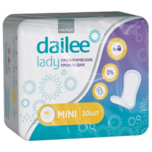 Купить: Dailee Lady Mini 10 шт прокладки женские урологические
