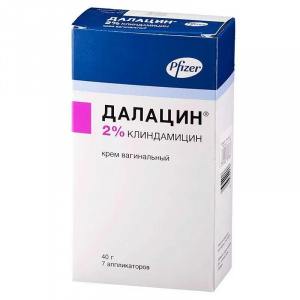 Купить: Далацин 2 % 40 г крем вагинальный туба