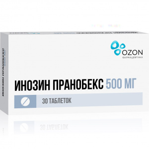 Купить: Инозин Пранобекс таб 500мг №30