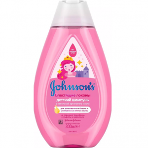 Купить: Johnson’s Baby 300 мл шампунь блестящие локоны