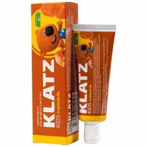 Купить: Klatz Kids 40 мл паста зубная для детей мимимишки карамель 3-6 лет