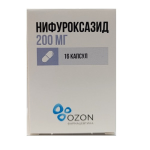 Купить: Нифуроксазид 200 мг 16 шт капсулы