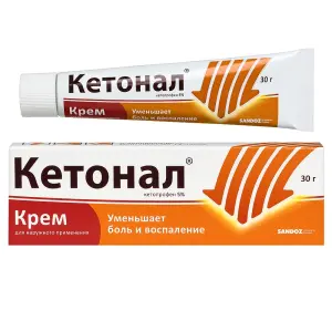 Купить Кетонал 5% 30 г крем для наружного применения