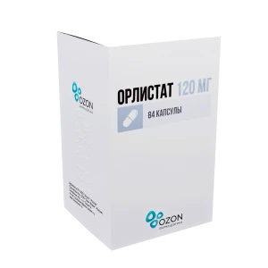 Купить Орлистат 120 мг 84 шт капсулы