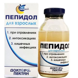 Купить: Пепидол ПЭГ 5 % 100 мл раствор для внутреннего применения