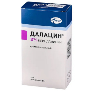 Купить: Далацин 2 % 20 г крем вагинальный туба