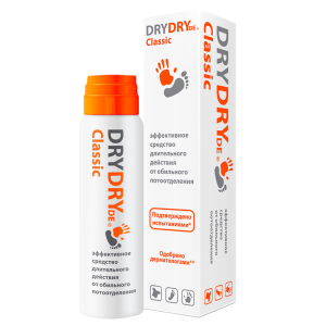 Купить: Dry Dry De Classic 35 мл средство от обильного потовыделения флакон
