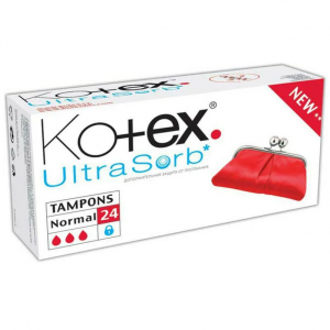 Купить: Kotex тампоны №24 нормал ультра сорб