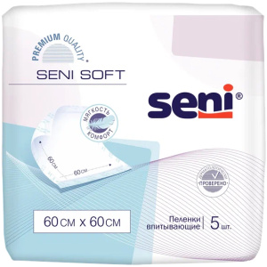 Купить: Seni Soft пеленки 5 шт 60 см х 60 см
