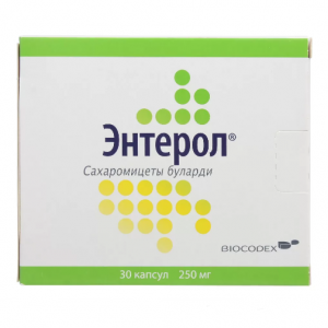 Купить Энтерол капсулы 250мг №30