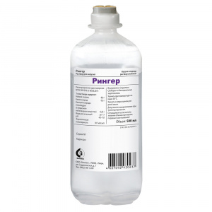 Купить: Рингера  500 мл 10 шт раствор для инфузий