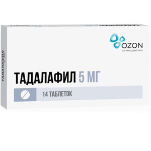 Купить Тадалафил 5 мг 14 шт таблетки покрытые пленочной оболочкой