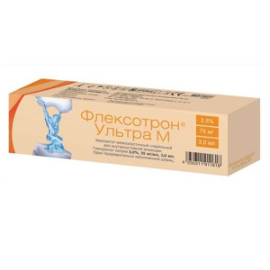Купить: Флексотрон Ультра М 25 мг / мл 3 мл 1 шт имплантат вязкоэластичный стерильный для внутрисуставной инъекции шприц