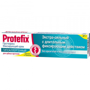 Купить: Протефикс гипоаллерг крем д/фикс зуб протез экстра-сильн40мл