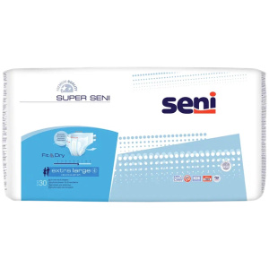 Купить: Seni Super подгузники 30 шт размер XL 6 капель